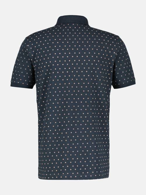 Lerros Poloshirt mit Punkt-Print Sonderangebot der Fabrik