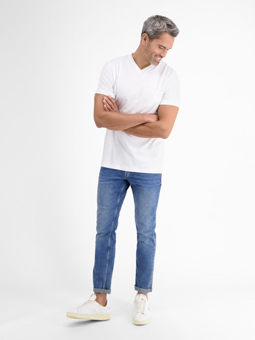 Lerros Doppelpack Herren T-Shirt, V-Neck in Premium Baumwollqualität Im Verkauf