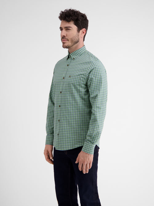 Lerros Langarmhemd, kariert, klassischer Button-down-Kragen 50% Rabatt für begrenzte Zeit