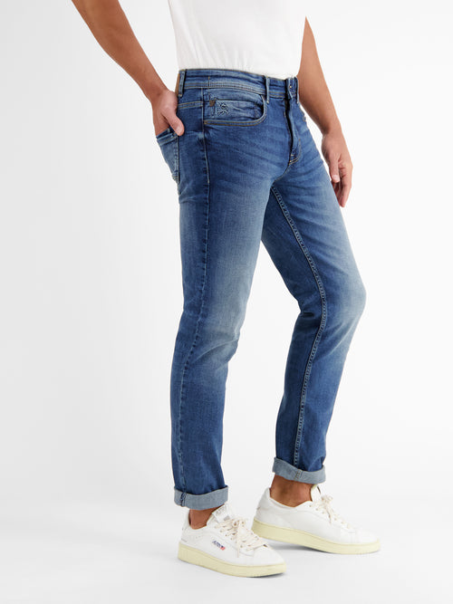 Lerros BAXTER 5-Pocket-Denim im Used-Look, RELAXED FIT, Comfort Stretch Hotsell