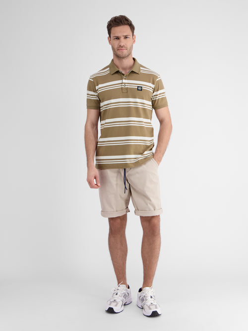 Lerros Gestreiftes Poloshirt für Herren im Angebot