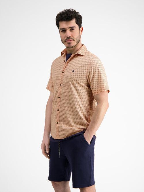 Lerros Kurzarmhemd *Geometric AOP* Cyber Monday