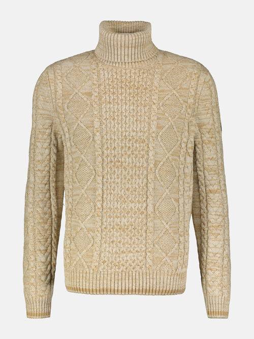 Lerros Jacquard-Rollkragenpullover Sonderangebote