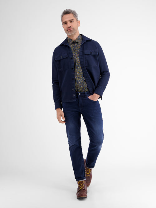 Lerros Poplin-Stretchhemd mit AOP Zeitbegrenzte Promotion