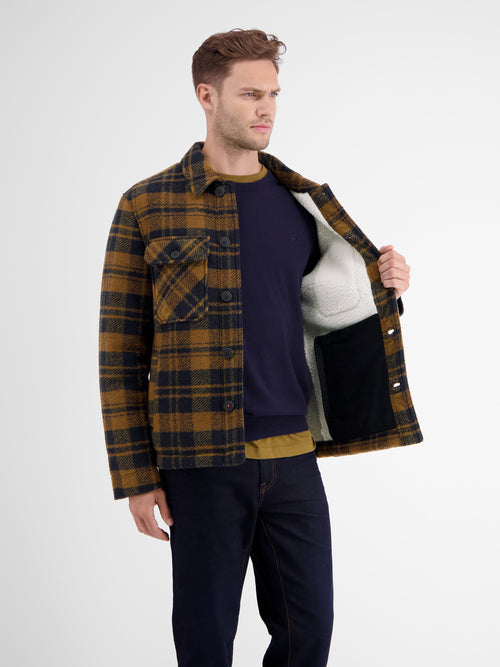 Lerros Kariertes Overshirt-Jacket Discount Store für neue Produkte
