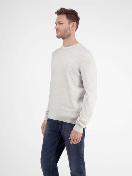 Lerros Lässiger Flachstrickpullover Schlussverkauf