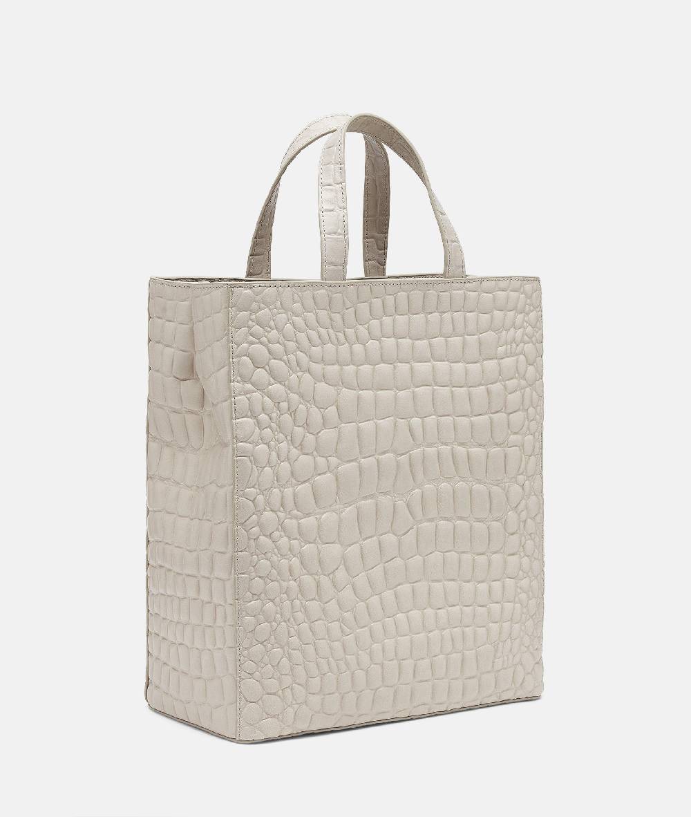 Liebeskind Berlin Kroko Paper Bag Tote M Heißer Verkauf