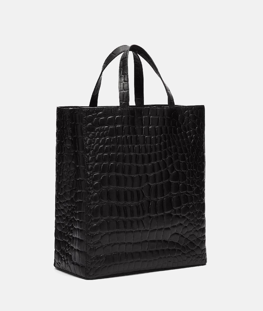 Liebeskind Berlin Kroko Paper Bag Tote M Bis zu 65% Rabatt