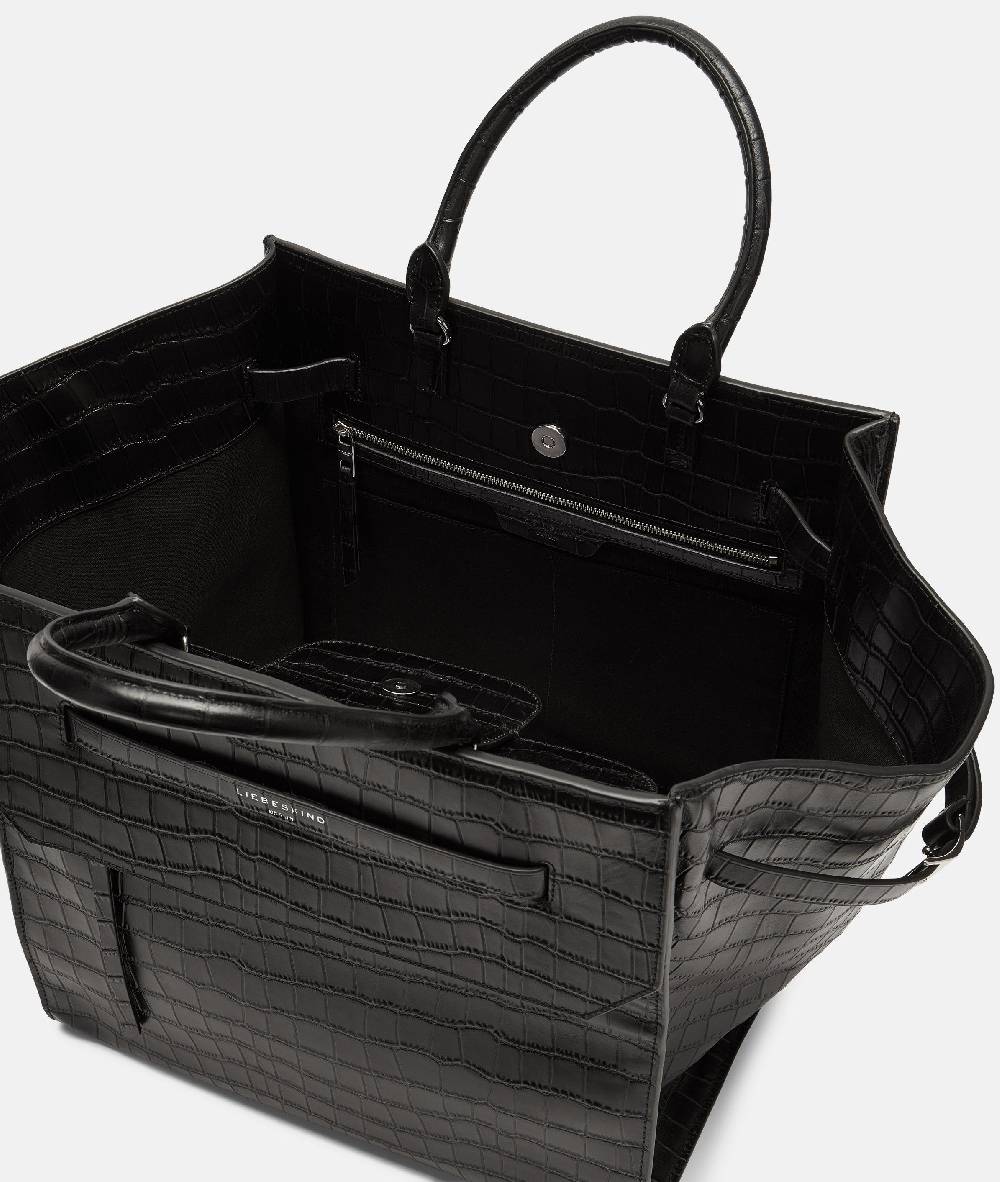 Liebeskind Berlin Kroko Lora Satchel L Kostenloser Versand