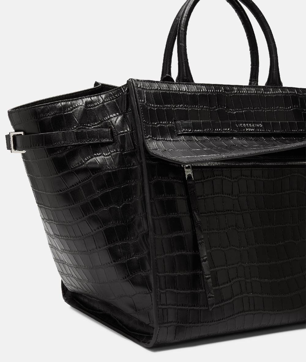 Liebeskind Berlin Kroko Lora Satchel L Kostenloser Versand