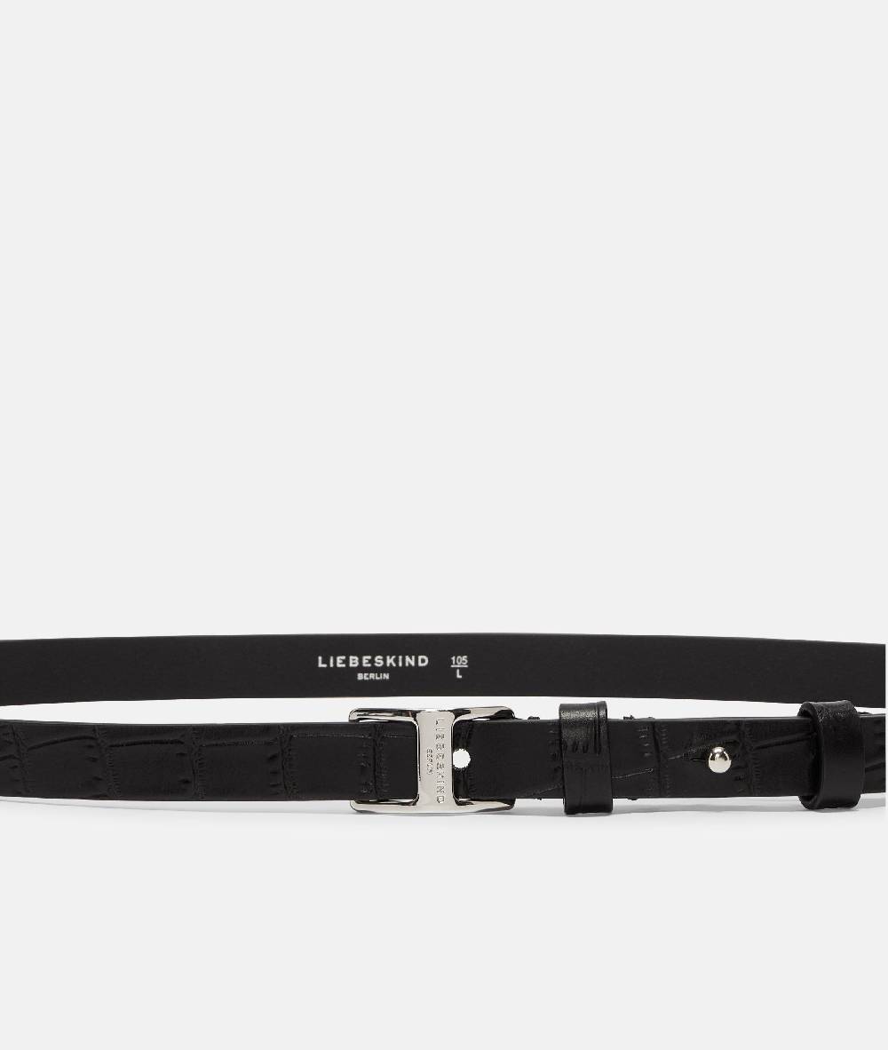 Liebeskind Berlin Kroko Lora Belt Kauf eins, bekomm eins gratis