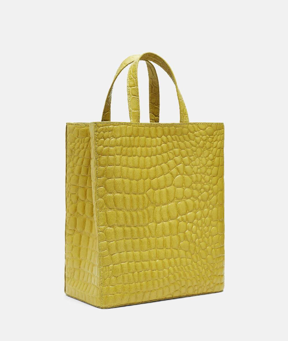 Liebeskind Berlin Kroko Paper Bag Tote M Kostenlose Rückgabe