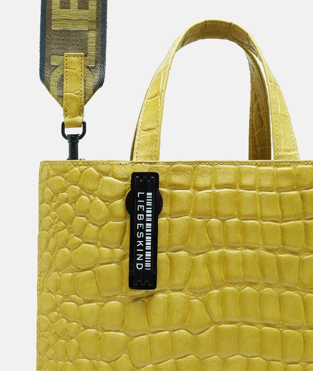 Liebeskind Berlin Kroko Paper Bag Tote M Kostenlose Rückgabe