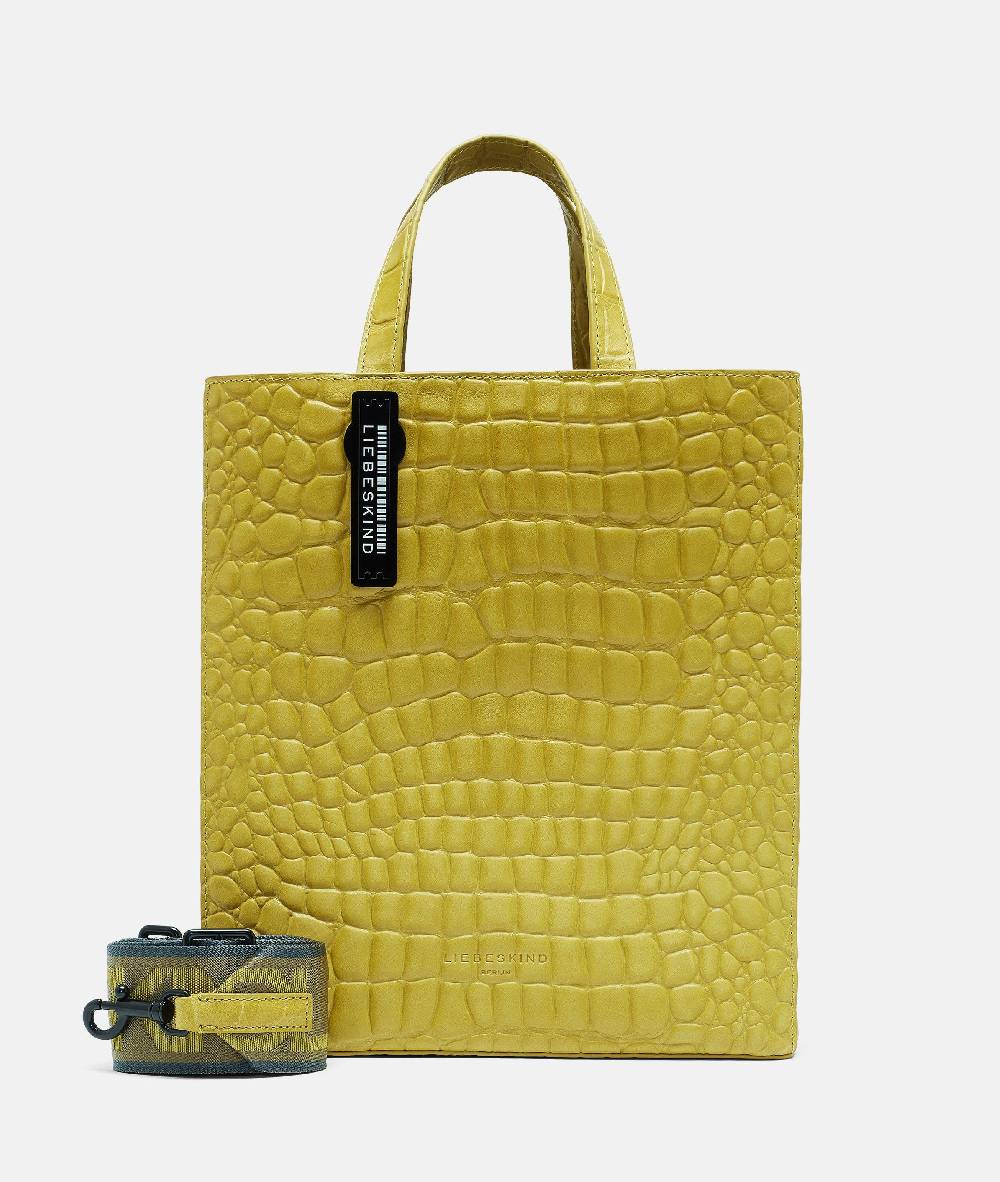 Liebeskind Berlin Kroko Paper Bag Tote M Kostenlose Rückgabe