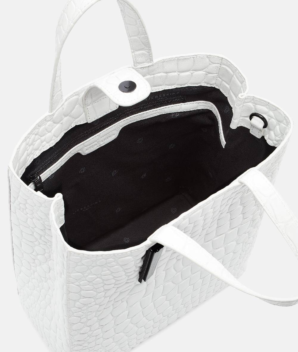Liebeskind Berlin Kroko Paper Bag Tote M Fabrikverkauf
