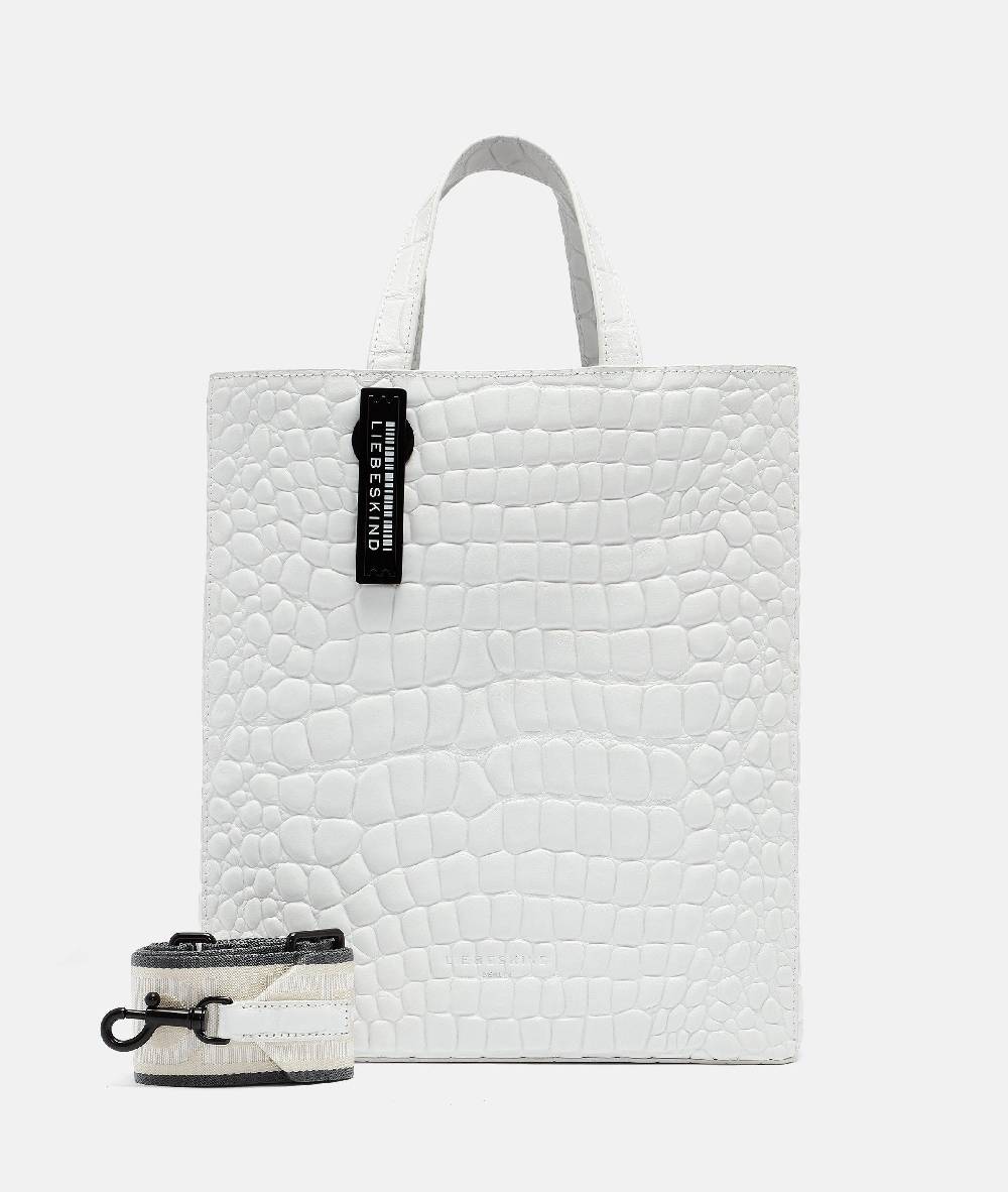 Liebeskind Berlin Kroko Paper Bag Tote M Fabrikverkauf