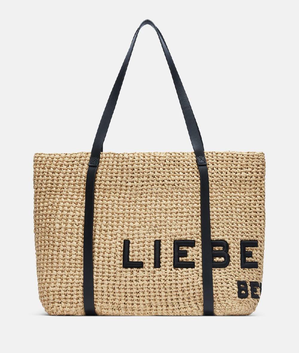 Liebeskind Berlin Straw Aurora Shopper L Online Shopping