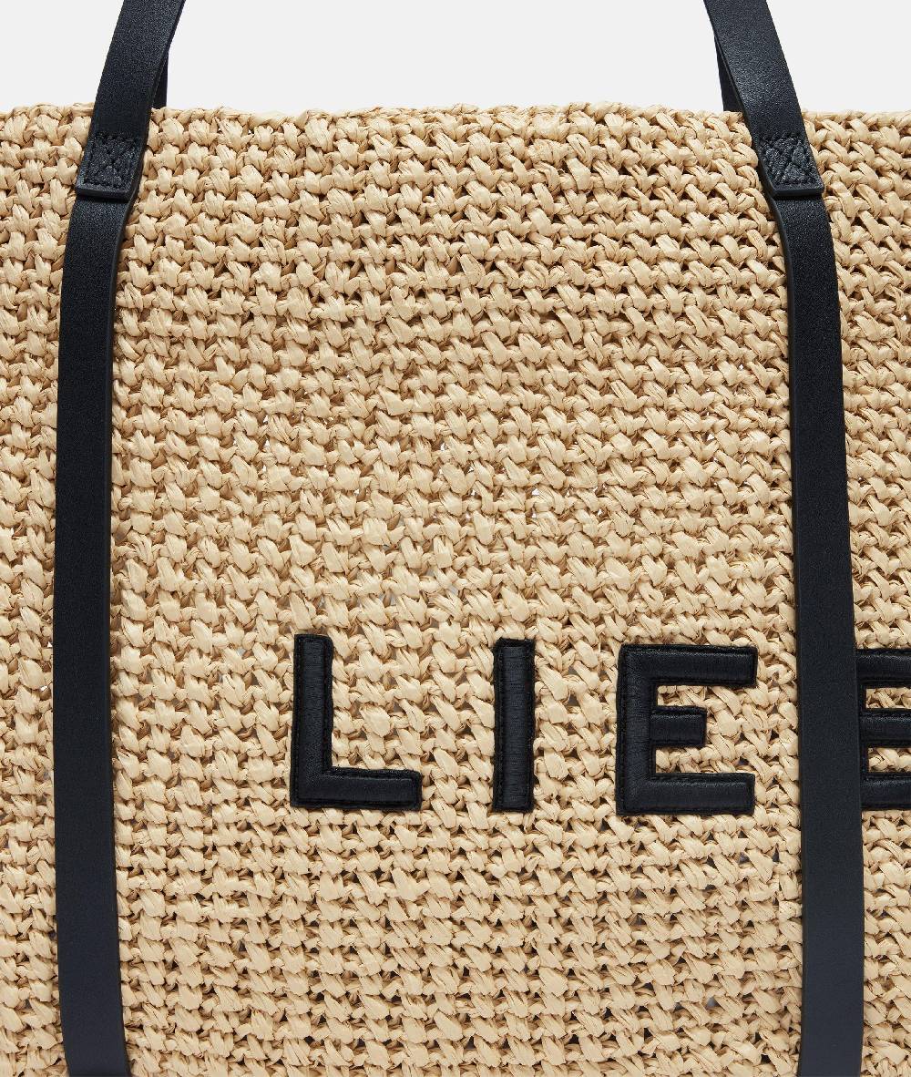 Liebeskind Berlin Straw Aurora Shopper L Online Shopping
