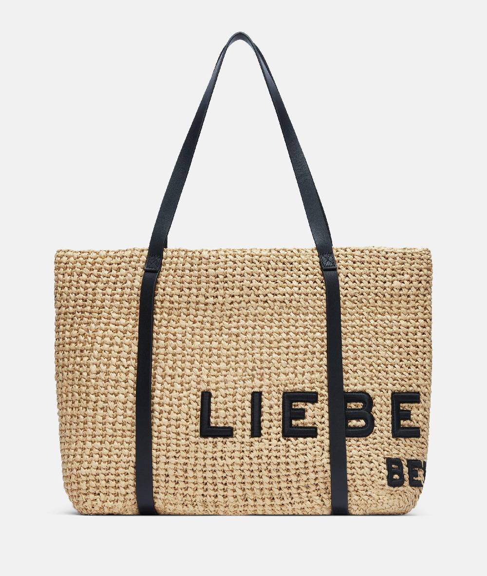 Liebeskind Berlin Straw Aurora Shopper L Online Shopping