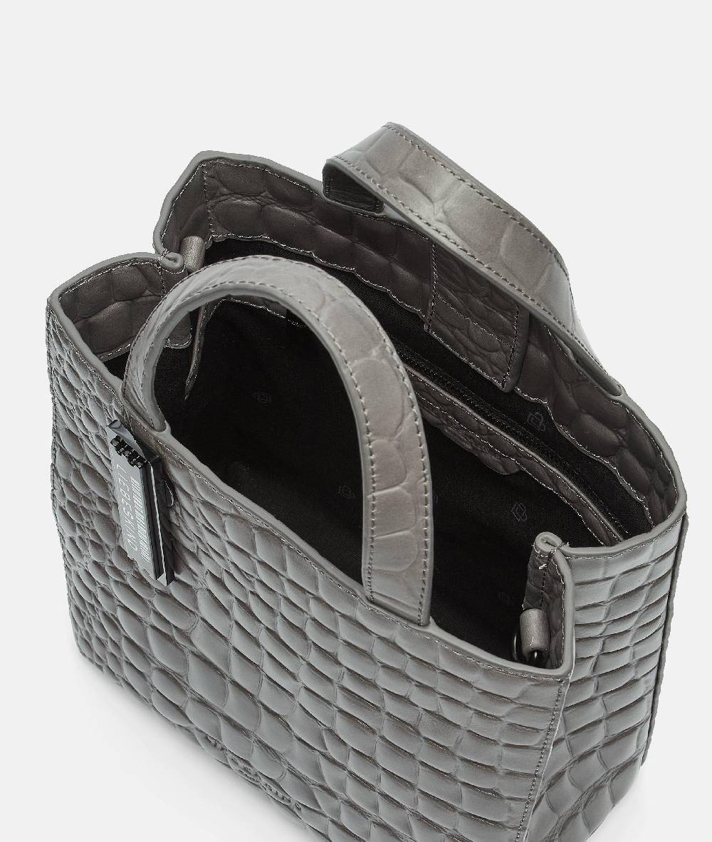 Liebeskind Berlin Kroko Paper Bag Tote S Speichern exportieren