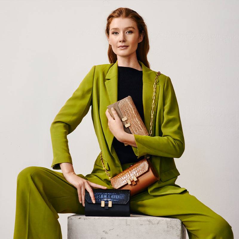 Maison Héroïne AMAL CROSSBODY Riesige Rabatte