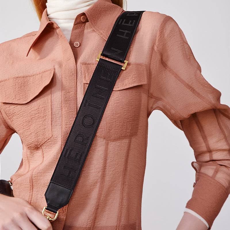 Maison Héroïne LOGO SHOULDER STRAP Fabrikverkauf