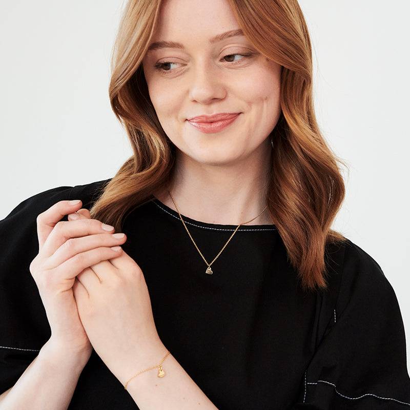 Maison Héroïne Aurelia Heart Kette Kostenloser Versand