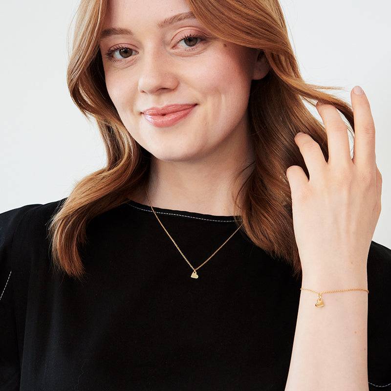 Maison Héroïne Aurelia Heart Kette Kostenloser Versand