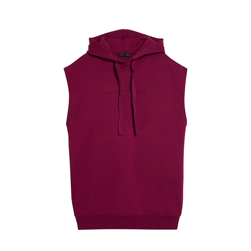 Maison Héroïne HĒROÏNE OVERSIZED HOODIE VEST Exklusive Angebote