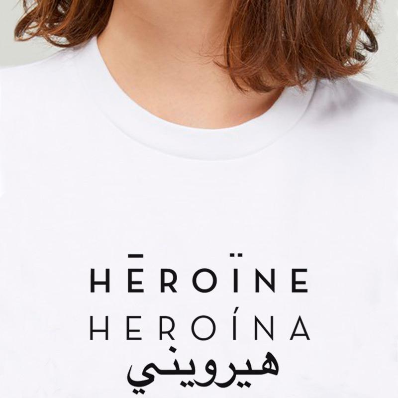 Maison Héroïne HĒROÏNE T-SHIRT - UNITED IN DIVERSITY Große Rabatte