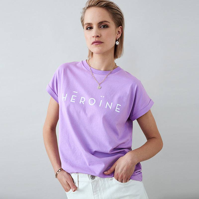 Maison Héroïne HĒROÏNE T-SHIRT ORCHID Neuheiten