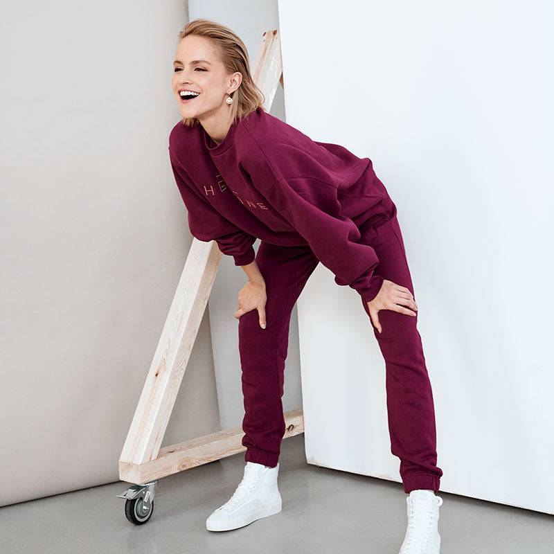 Maison Héroïne CLASSIC JOGGER DAHLIA Sonderangebote
