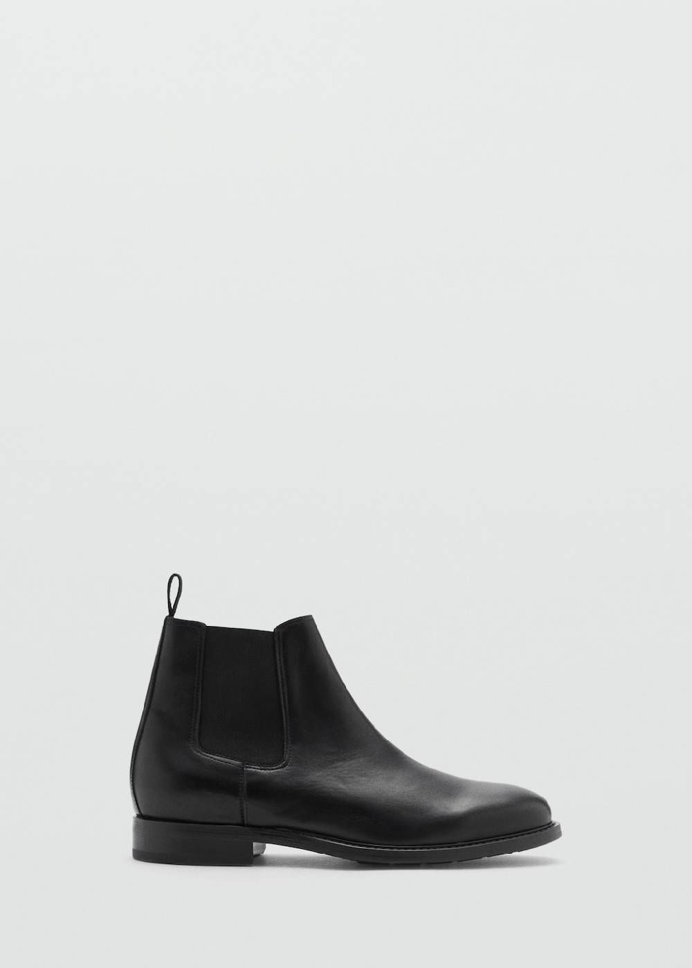 ﻿Mango Chelsea Boots aus poliertem Leder Bis zu 55% Rabatt