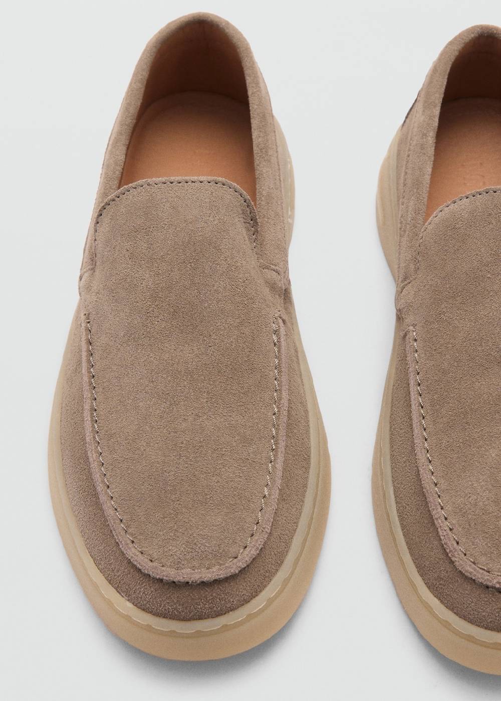 Mango Schuh aus Rauleder Kostenloser Versand international