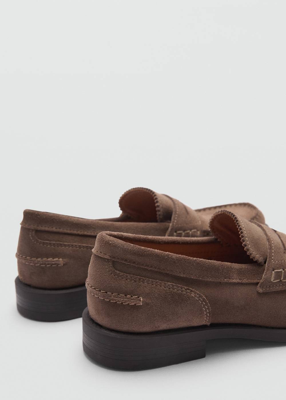 Mango Ledermokassins aus Wildleder Black Friday Preise