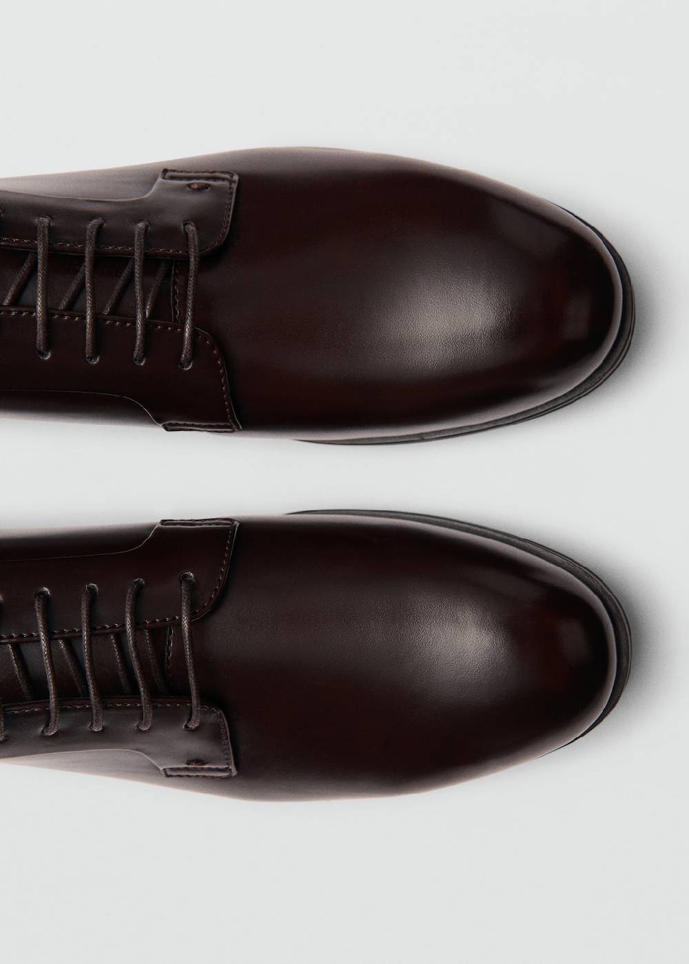 Mango Anzugschuhe mit Ledereffekt Rabatte dieses Monats