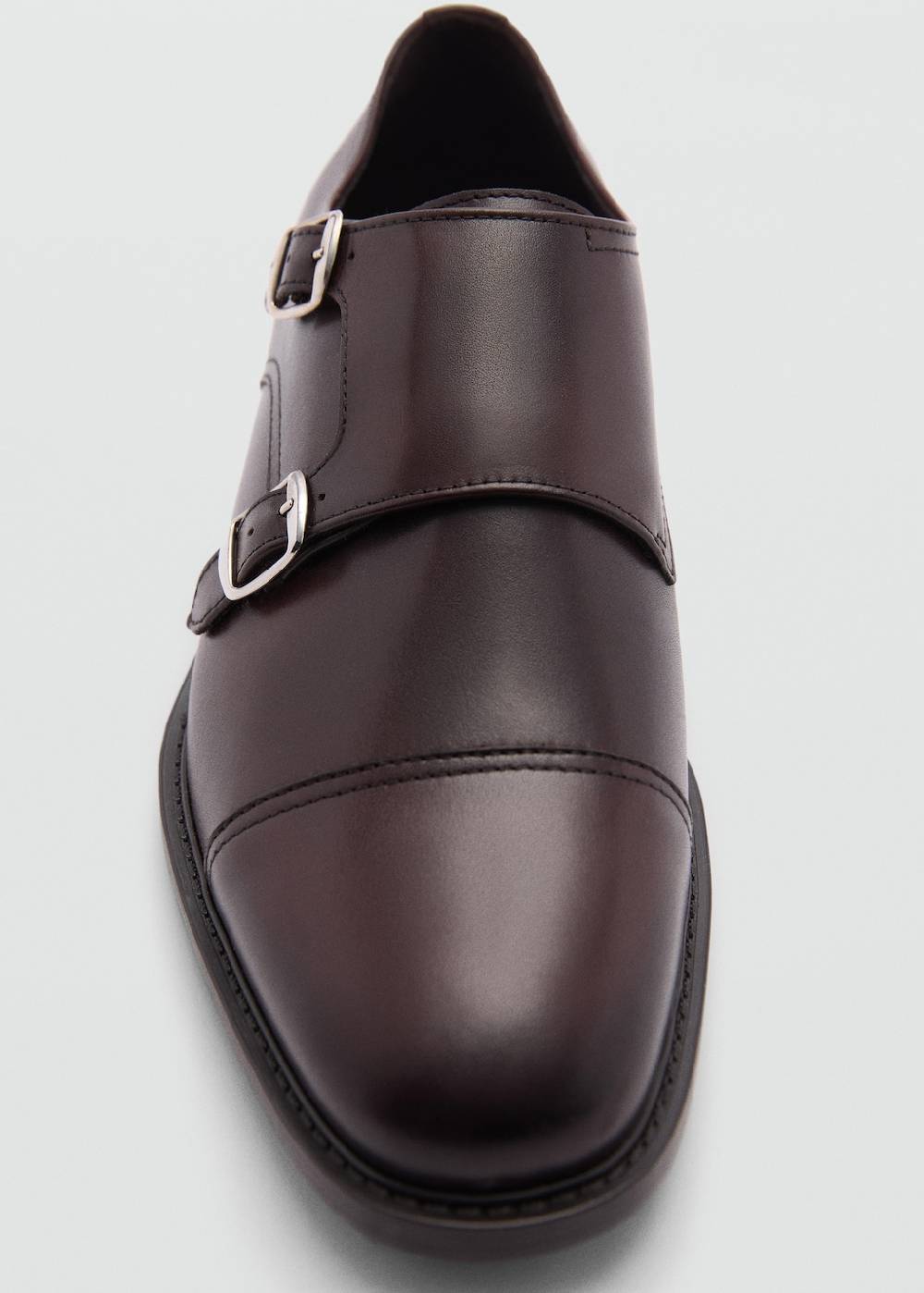 Mango Anzugschuhe aus Leder Verkauf