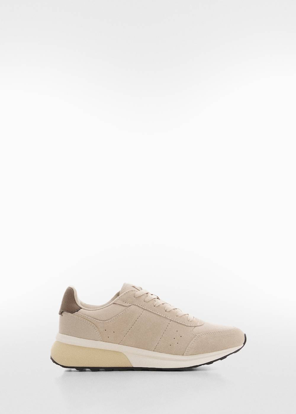 Mango Sneakers mit kontrastierenden Lederdetails Blitzverkäufe