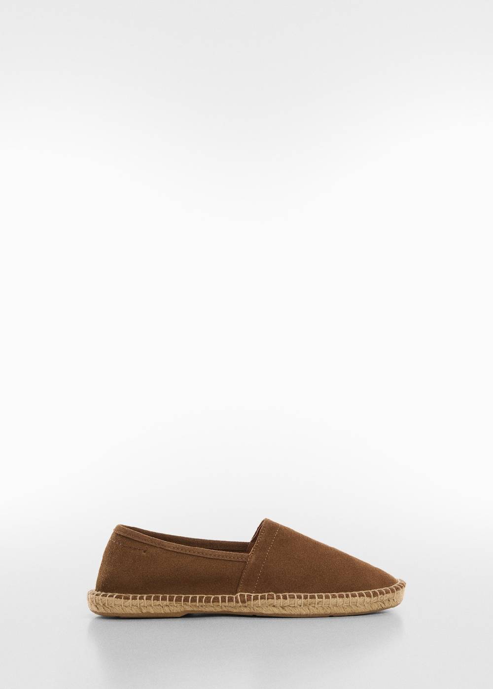Mango Espadrille aus Rauleder und Jute Sonderangebot