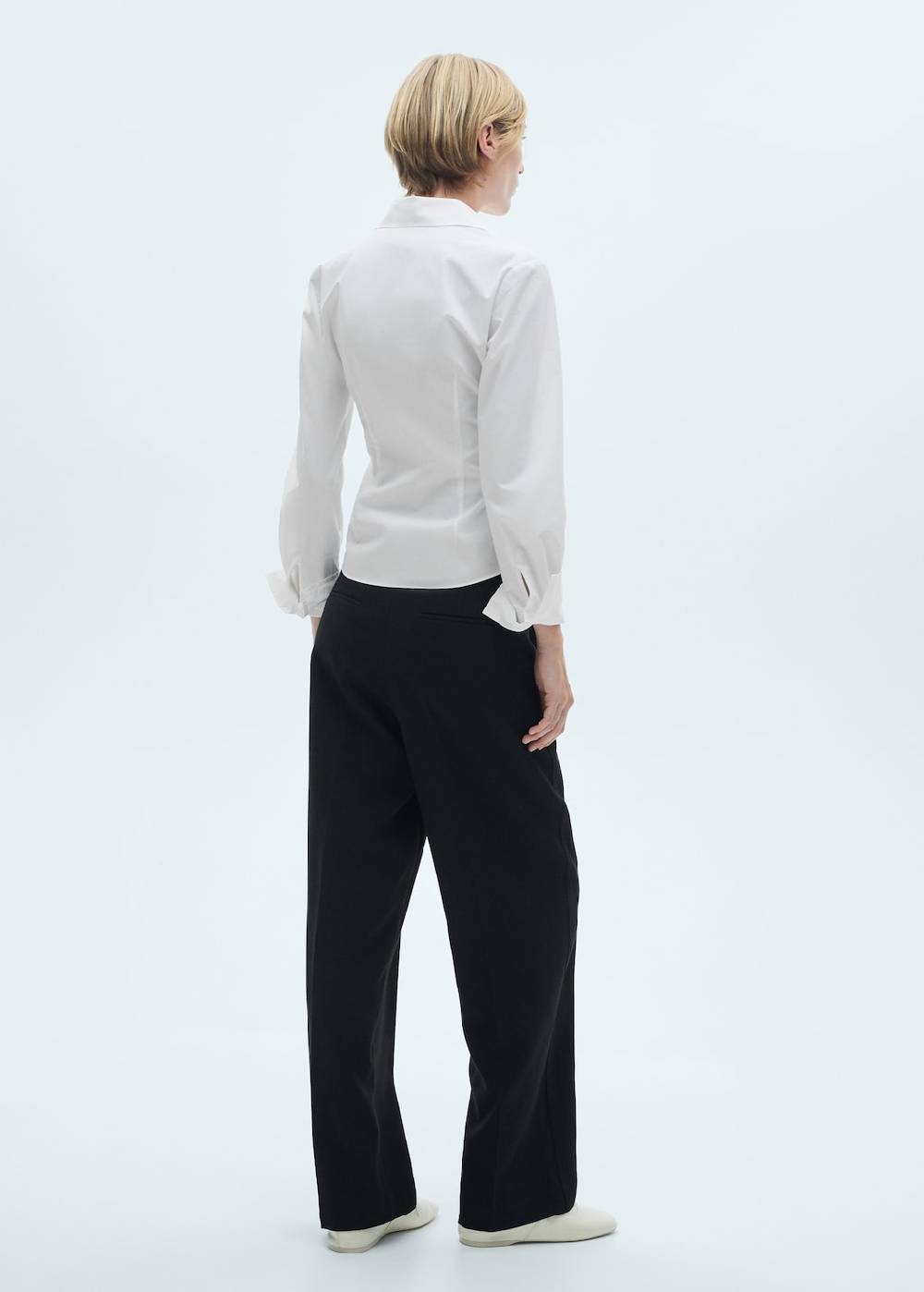 Mango Gerade Bundfaltenhose Flash Sale