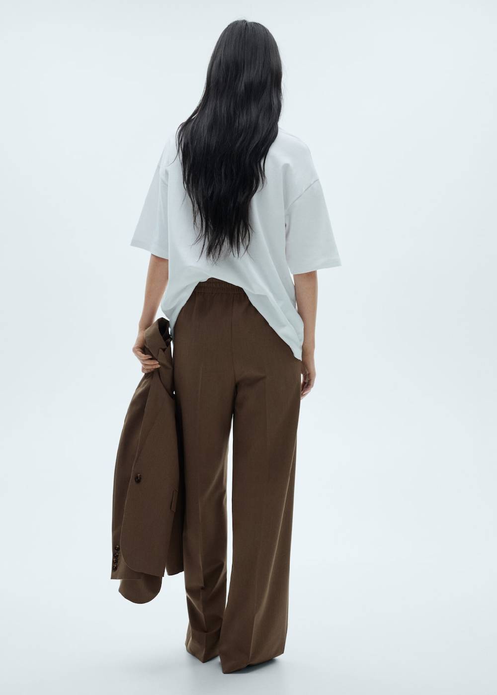 Mango Gerade Hose mit Stretchbund Exklusivangebot