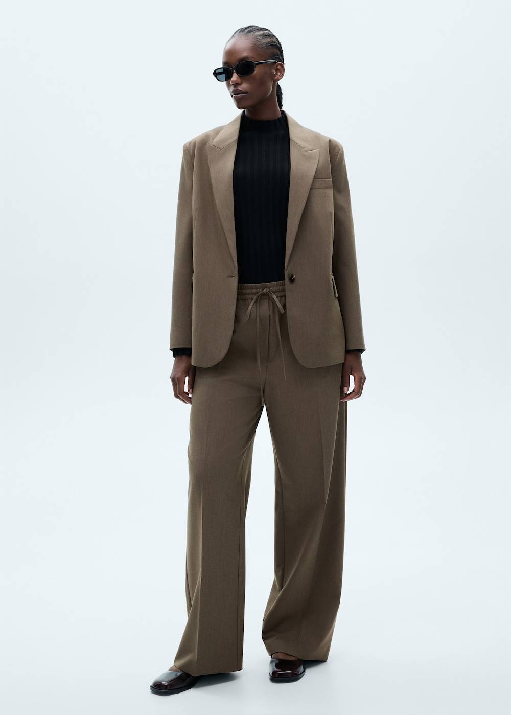 Mango Gerade Hose mit Stretchbund Exklusivangebot