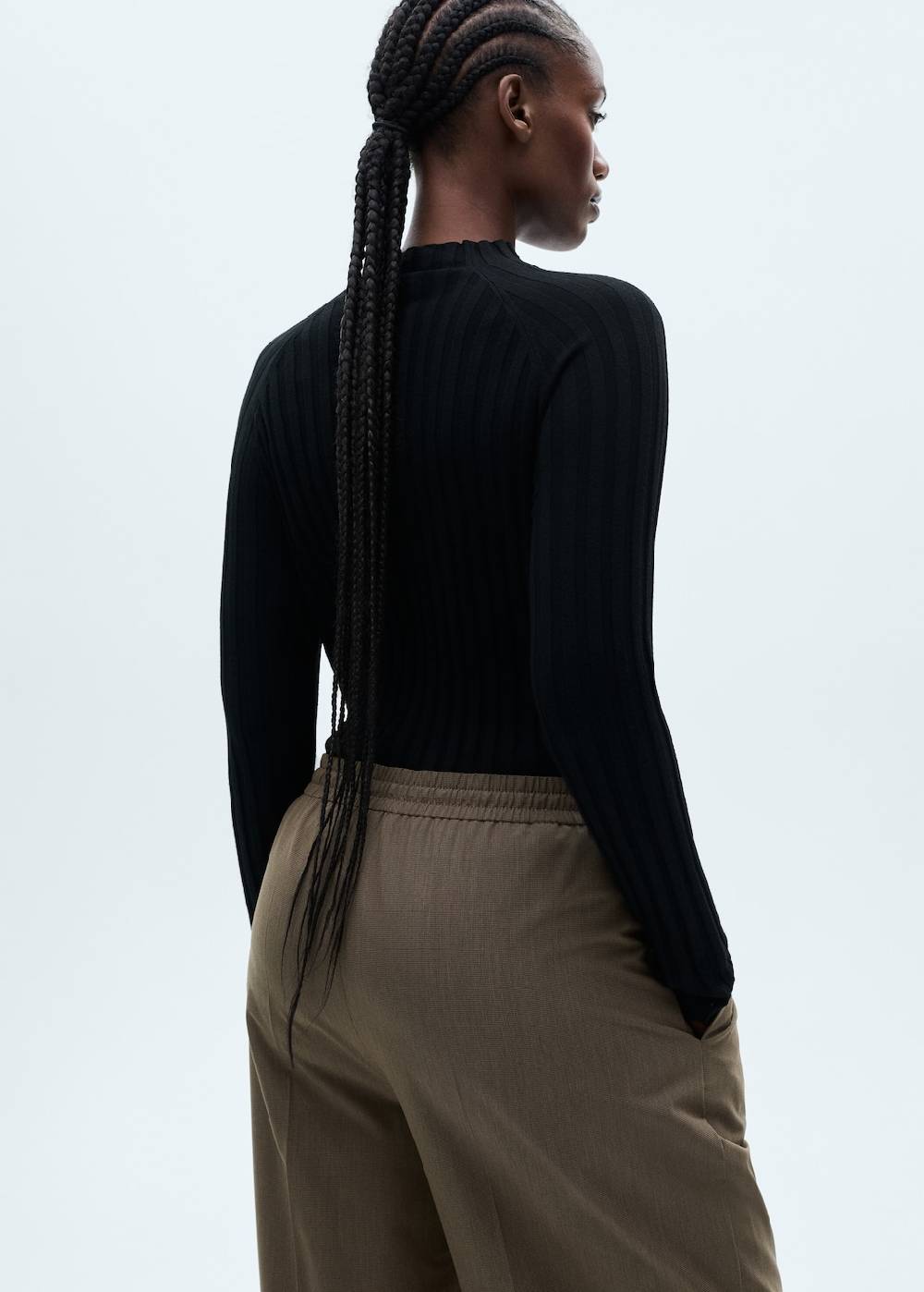 Mango Gerade Hose mit Stretchbund Exklusivangebot
