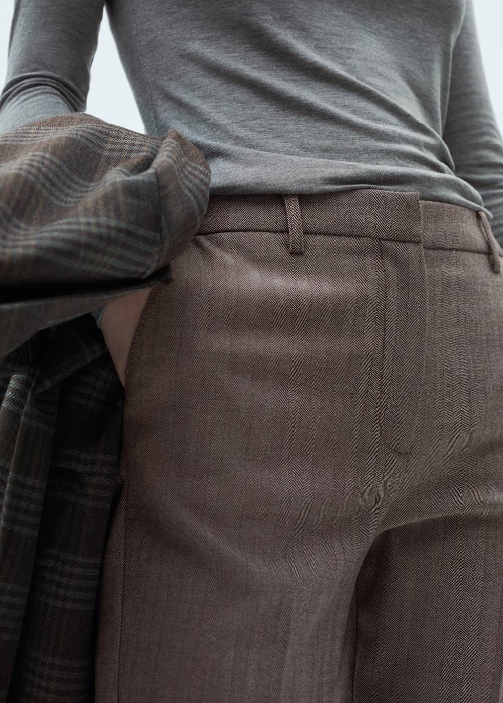 Mango Skinny Hose mit mittelhohem Bund Weihnachtsangebot