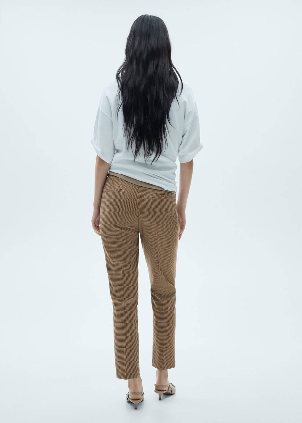 Mango Skinny Hose mit mittelhohem Bund Vatertagsangebot