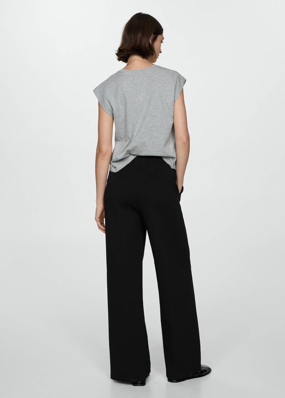 Mango Gerade, fließende Hose Neueste Mode
