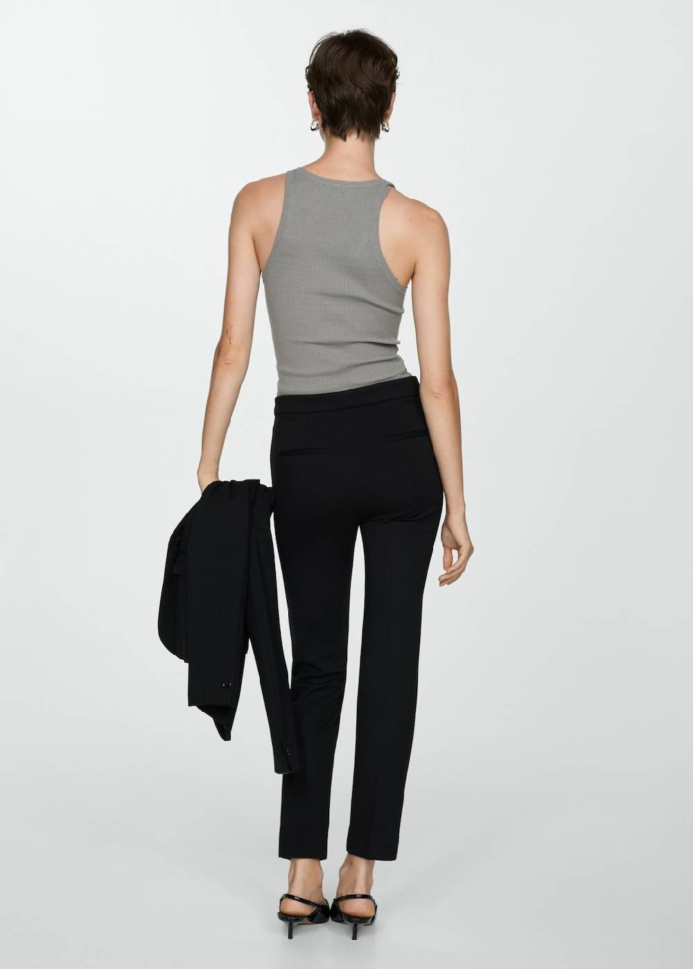 Mango Gerade Hose aus Romanit-Jersey JETZT KAUFEN
