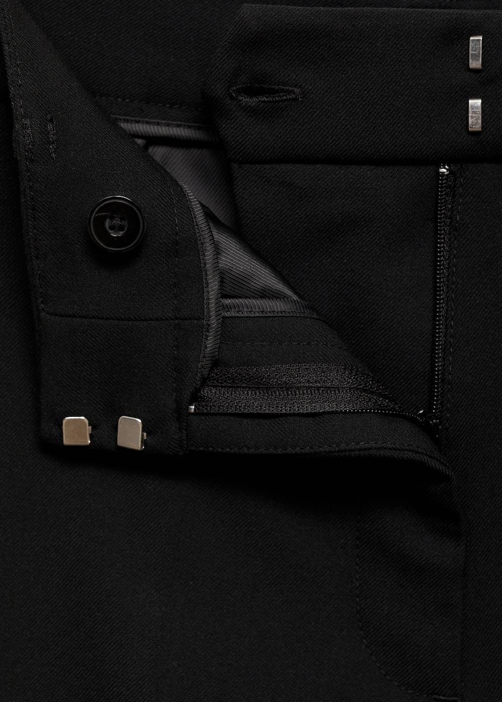 Mango Ausgestellte Hose mit hohem Bund Bis zu 65% Rabatt
