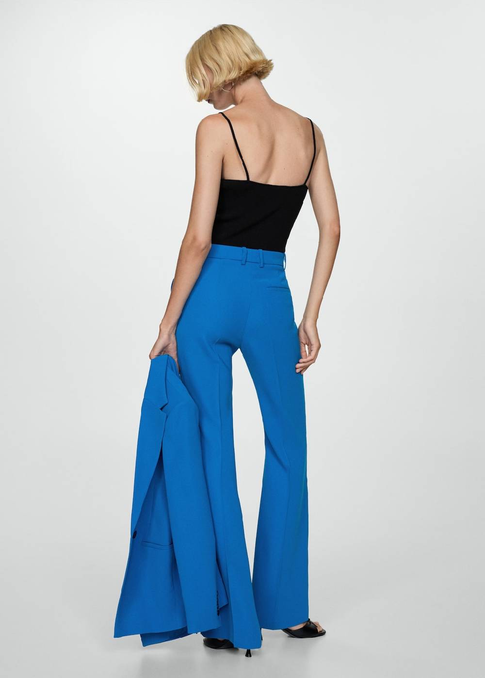 Mango Wideleg-Anzughose Sonderangebot der Fabrik