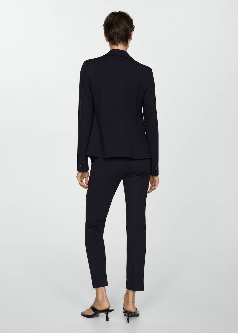 Mango Gerade Hose aus Romanit-Jersey 50% Rabatt mit kostenlosem Versand